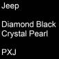 Preview: Jeep, Diamond Black Crystal Pearl, PXJ.